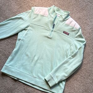 Vineyard Vines Mint Green Quarter-Zip Pullover NWOT